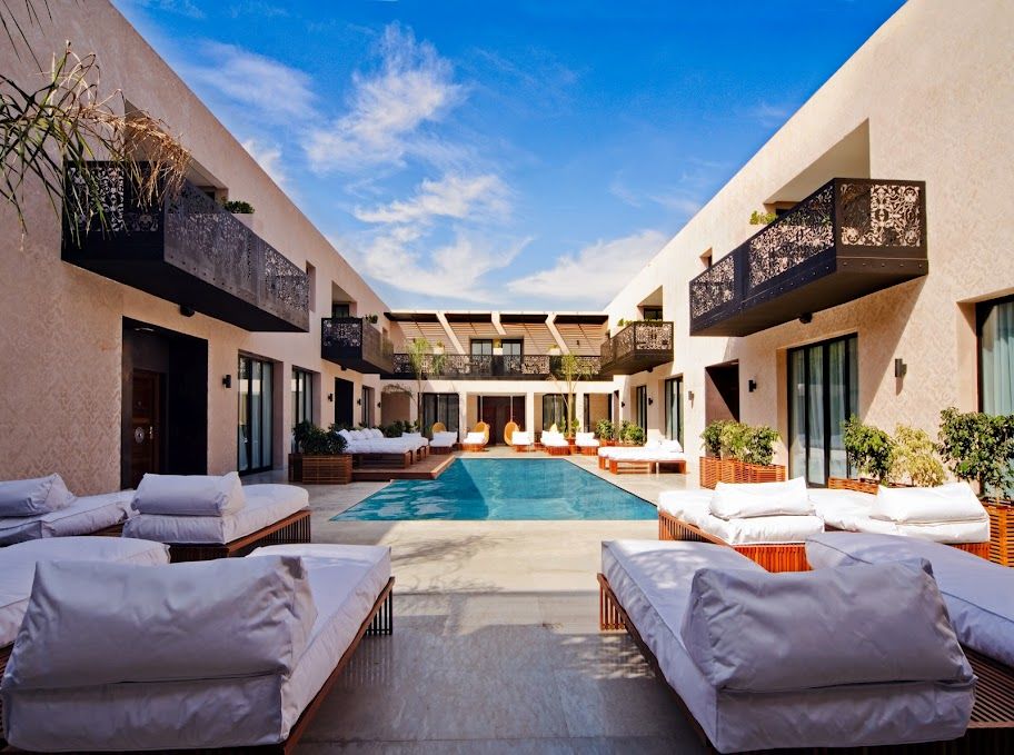 Cesar Resort & Spa Μαρακές Ανέσεις φωτογραφία The Hotel's courtyard
